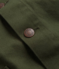 Uskees 3027 Canvas Buttoned Overshirt - Coriander thumbnail