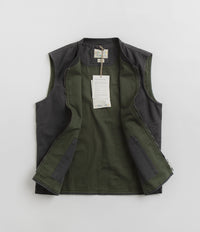 Uskees 3029 Patch Pocket Canvas Vest - Charcoal thumbnail