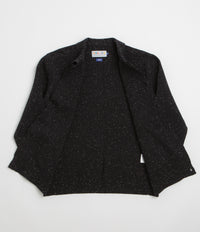 Uskees 3043 Collared Cardigan - Black thumbnail