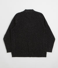 Uskees 3043 Collared Cardigan - Black thumbnail