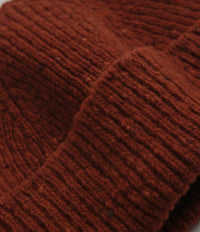 Uskees 4003 Speckled Donegal Wool Beanie - Burnt Orange thumbnail