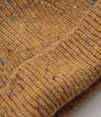 Uskees 4003 Speckled Donegal Wool Beanie - Butterscotch thumbnail