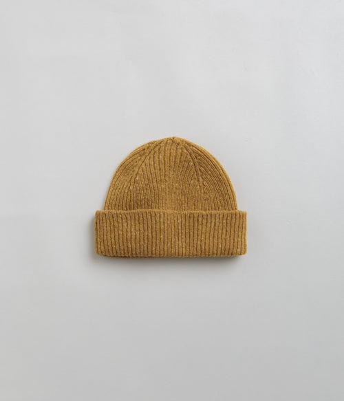 Uskees 4003 Speckled Donegal Wool Beanie - Yellow