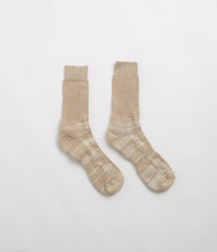 Uskees 4006 Organic Cotton Socks - Khaki thumbnail