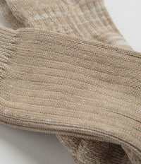 Uskees 4006 Organic Cotton Socks - Khaki thumbnail