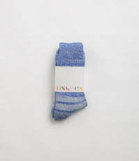 Uskees 4006 Organic Cotton Socks - Ultra Blue thumbnail