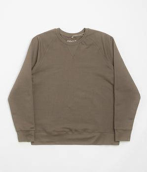 Uskees 7005 Crewneck Sweatshirt - Dark Taupe