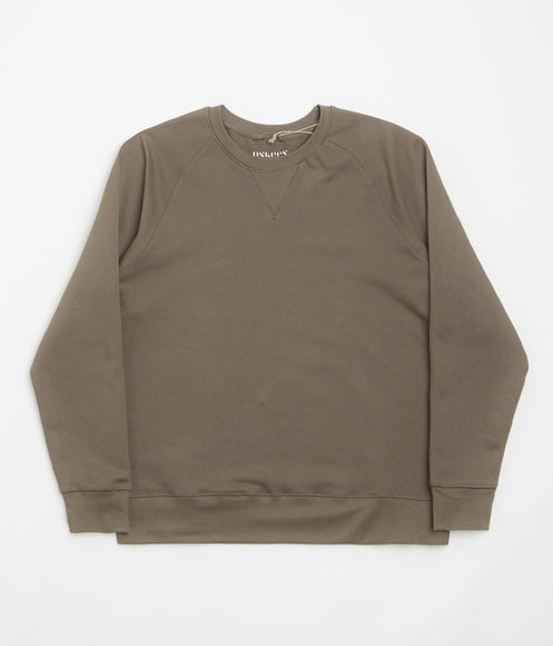 Uskees 7005 Crewneck Sweatshirt - Dark Taupe