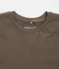 Uskees 7005 Crewneck Sweatshirt - Dark Taupe thumbnail