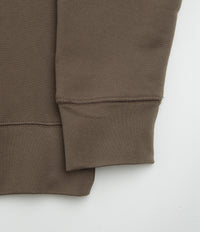 Uskees 7005 Crewneck Sweatshirt - Dark Taupe thumbnail