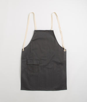 Uskees 9001 Canvas Tie-Back Apron - Charcoal