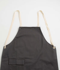 Uskees 9001 Canvas Tie-Back Apron - Charcoal thumbnail