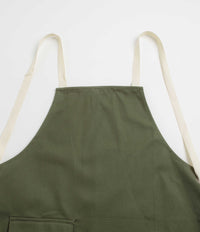 Uskees 9001 Canvas Tie-Back Apron - Coriander thumbnail