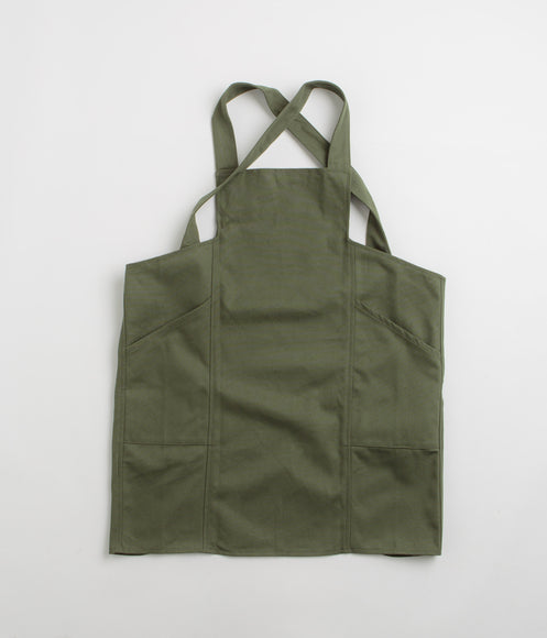 Uskees 9003 Canvas Japanese-Style Apron - Coriander