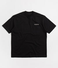 Workware Simplicity Heavyweight Pocket T-Shirt - Black thumbnail
