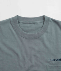 Workware Think Different Heavyweight Pocket T-Shirt - Blue thumbnail