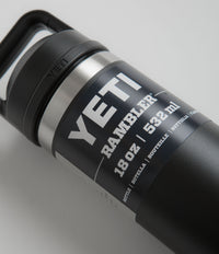 Yeti Chug Cap Rambler Bottle 18oz - Black thumbnail
