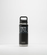 Yeti Chug Cap Rambler Bottle 26oz - Black thumbnail