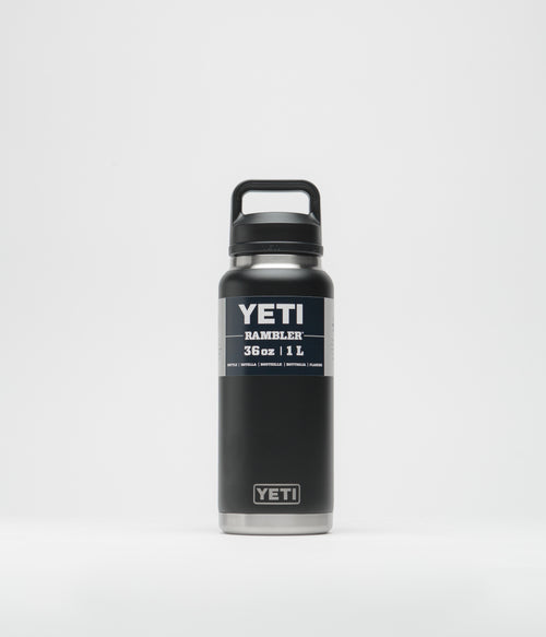 Yeti Chug Cap Rambler Bottle 36oz - Black
