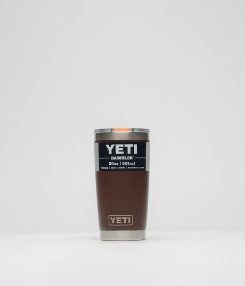 Yeti Rambler Tumbler V2 20oz - Wetlands Brown