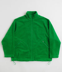 YMC Aaron Zip Fleece Jacket - Green thumbnail