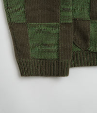 YMC Baker Cardigan - Green thumbnail