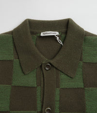 YMC Baker Cardigan - Green thumbnail