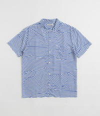 YMC Malick Shirt - Blue / White thumbnail