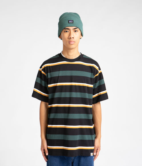 Carhartt Bowman T-Shirt - Bowman Stripe / Juniper