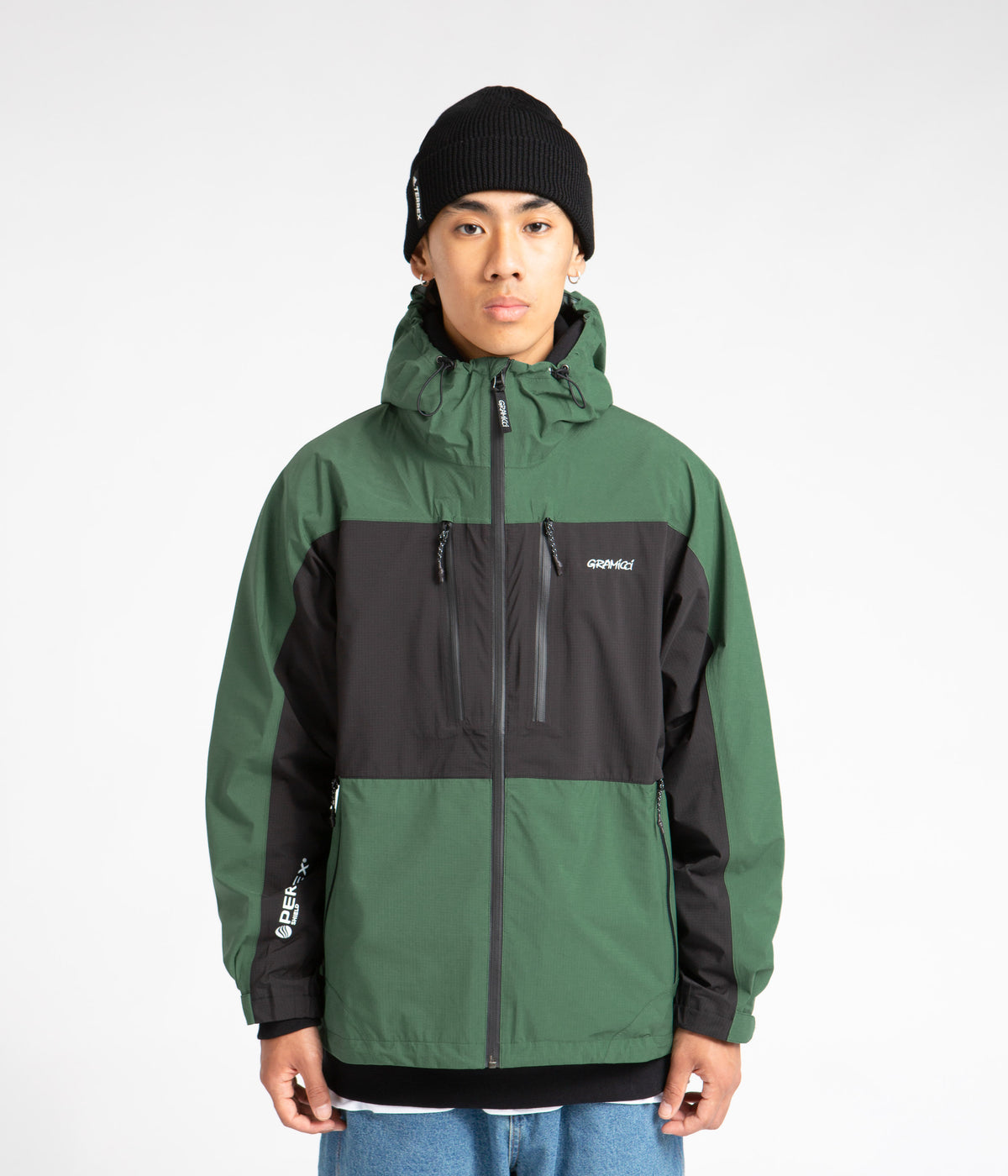 Gramicci Pertex Packable Hooded Jacket - Evergreen | Always in Colour