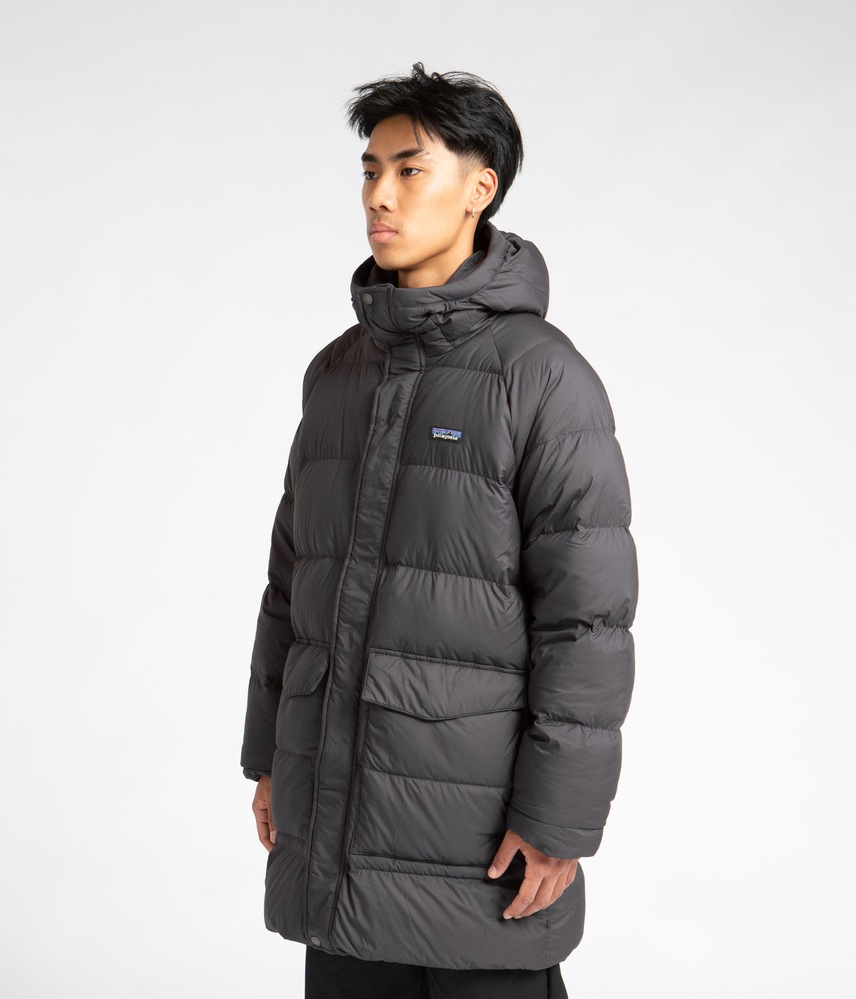 Patagonia Silent Down Parka - Ink Black | Always in Colour