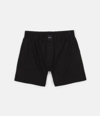A.P.C. Cabourg Boxer Shorts - Black thumbnail
