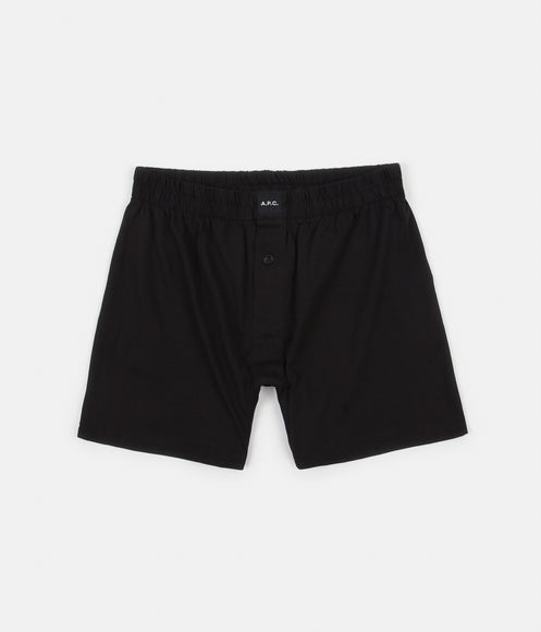 A.P.C. Cabourg Boxer Shorts - Black