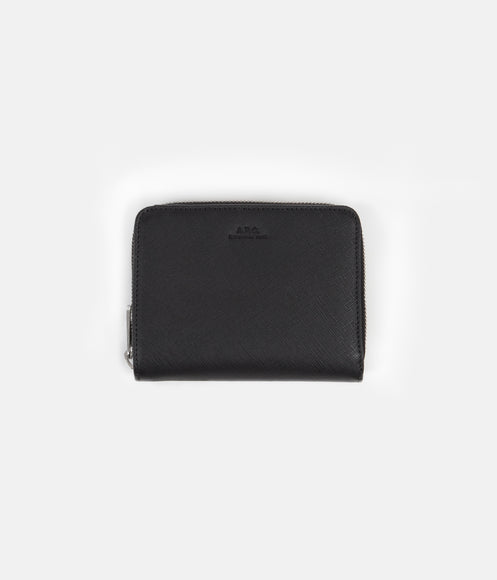 A.P.C. Emmanuel Compact Wallet - Black