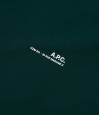 A.P.C. Item T-Shirt - Dark Green thumbnail