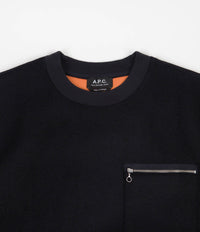 A.P.C. Louis Crewneck Sweatshirt - Dark Navy thumbnail