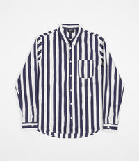 A.P.C. Mathieu Stripe Shirt - Dark Blue thumbnail