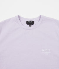 A.P.C. Raymond T-Shirt - Lilac thumbnail