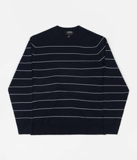 A.P.C. Terrence Crewneck Sweatshirt - Black thumbnail