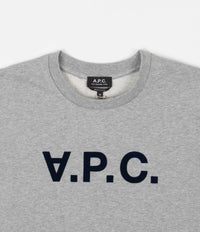 A.P.C. VPC Crewneck Sweatshirt - Heather Grey thumbnail