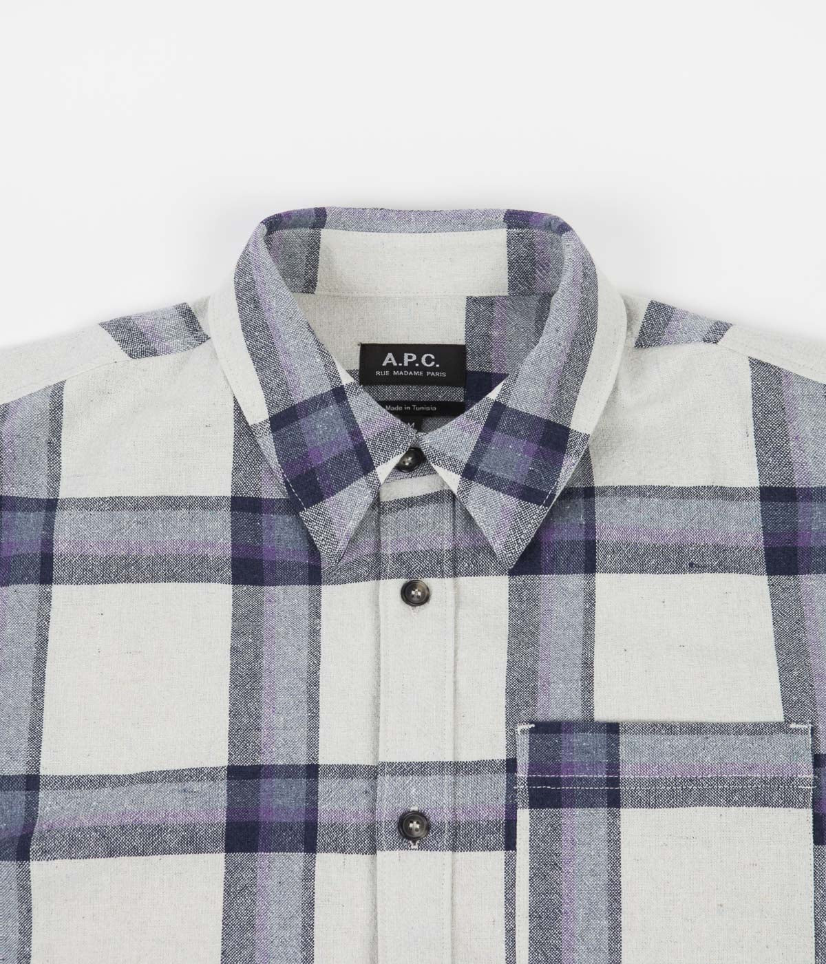 A.P.C. Trek Overshirt - Ecru | Always in Colour