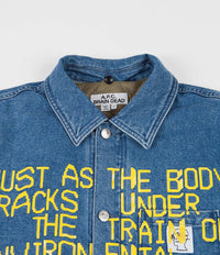 A.P.C. x Brain Dead Imhotep Jacket - Washed Indigo thumbnail