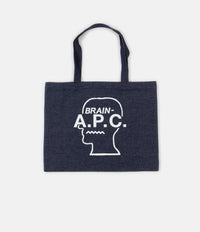 A.P.C. x Brain Dead Shopping Bag - White thumbnail