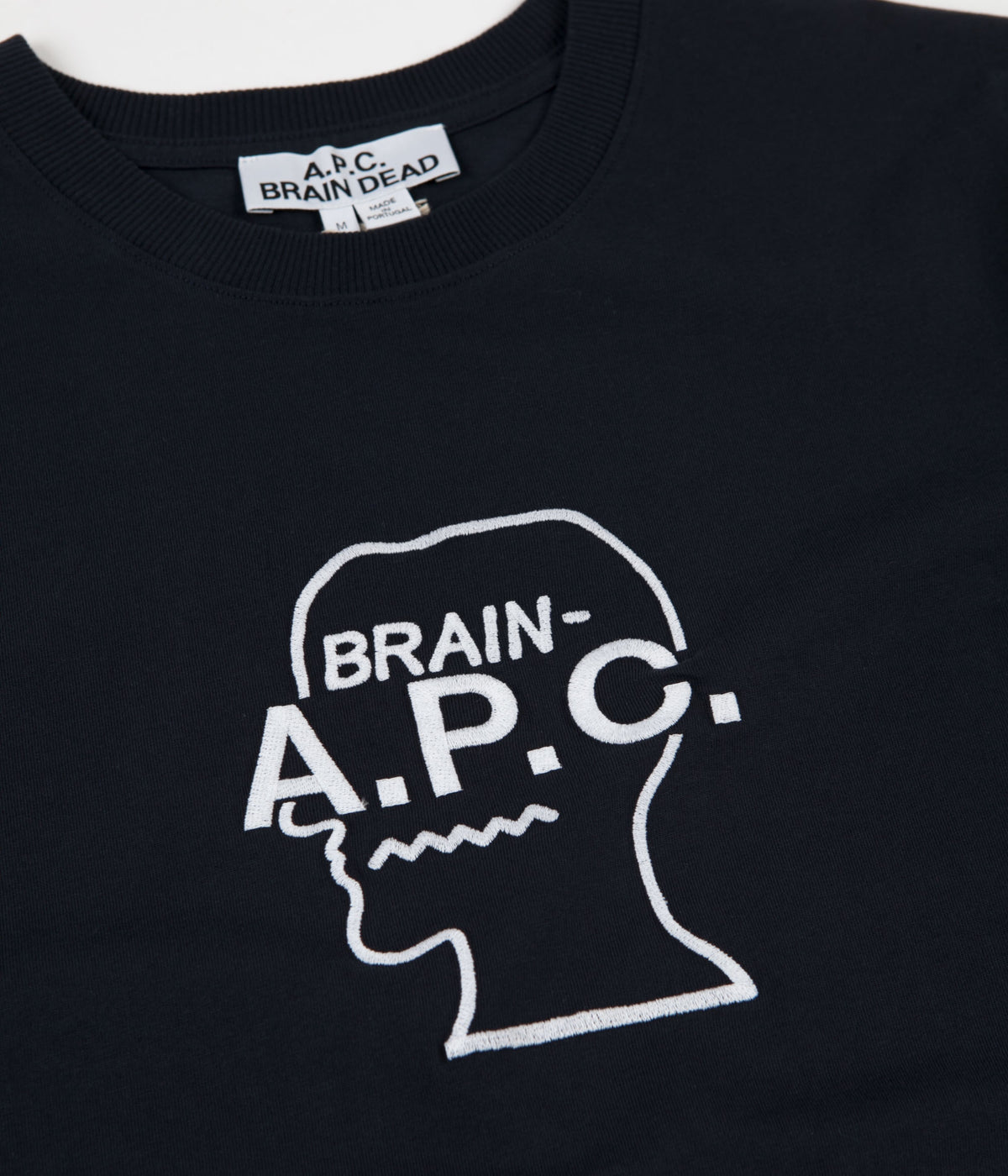 A.P.C. x Brain Dead Spooky T-Shirt - Dark Navy | Always in Colour