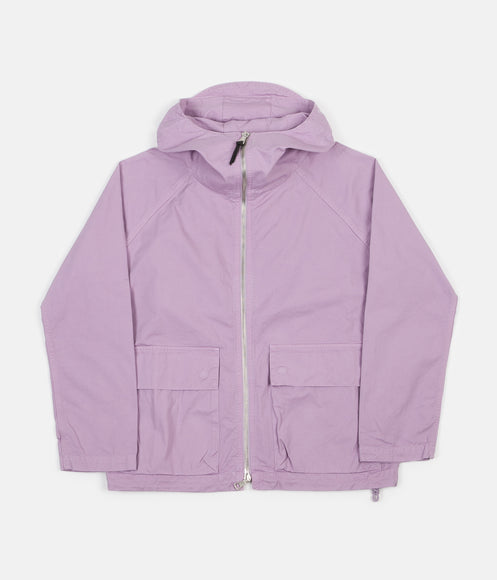 Albam Zipped Hooded Parka Jacket - Lavender Mist