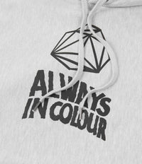 Always in Colour Geometric Hoodie - Grey Heather thumbnail
