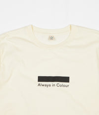 Always in Colour Logo T-Shirt - Ecru thumbnail