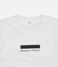 Always in Colour Logo T-Shirt - Melange White thumbnail