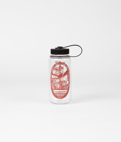 and wander 0.5L Nalgene Bottle - Red