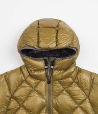 and wander Diamond Stitch Down Hooded Jacket - Camel thumbnail